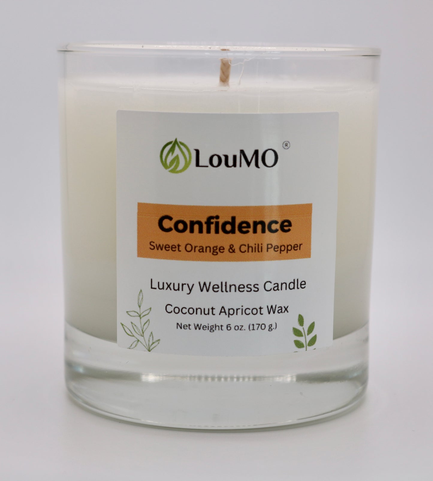 Candle - 6 oz. - Confidence - Sweet Orange & Chili Pepper