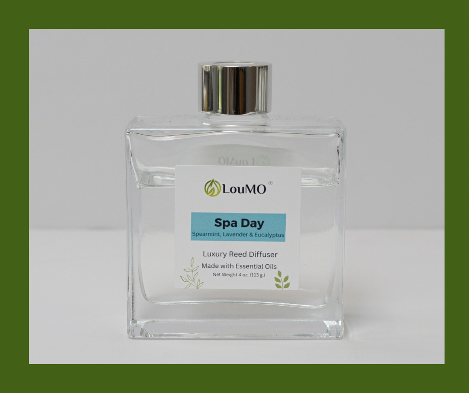 Reed Diffuser - 4 oz. - Spa Day - Spearmint, Lavender & Eucalyptus