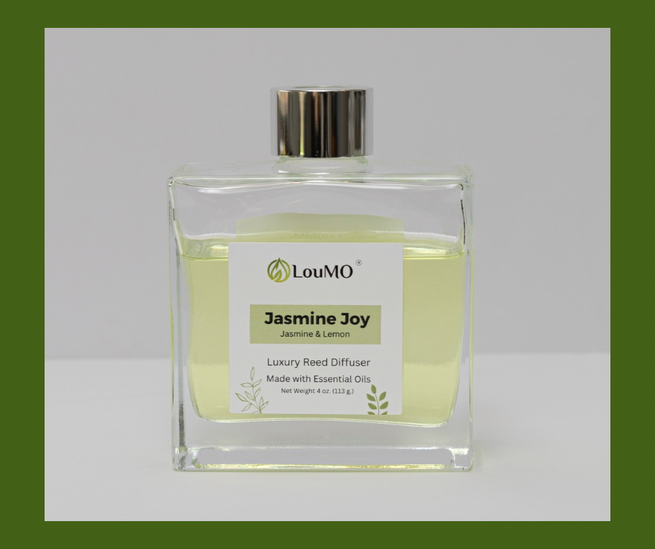Reed Diffuser - 4 oz. - Jasmine Joy - Jasmine & Lemon