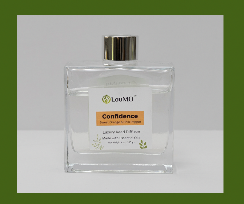 Reed Diffuser - 4 oz. - Confidence - Sweet Orange & Chili Pepper