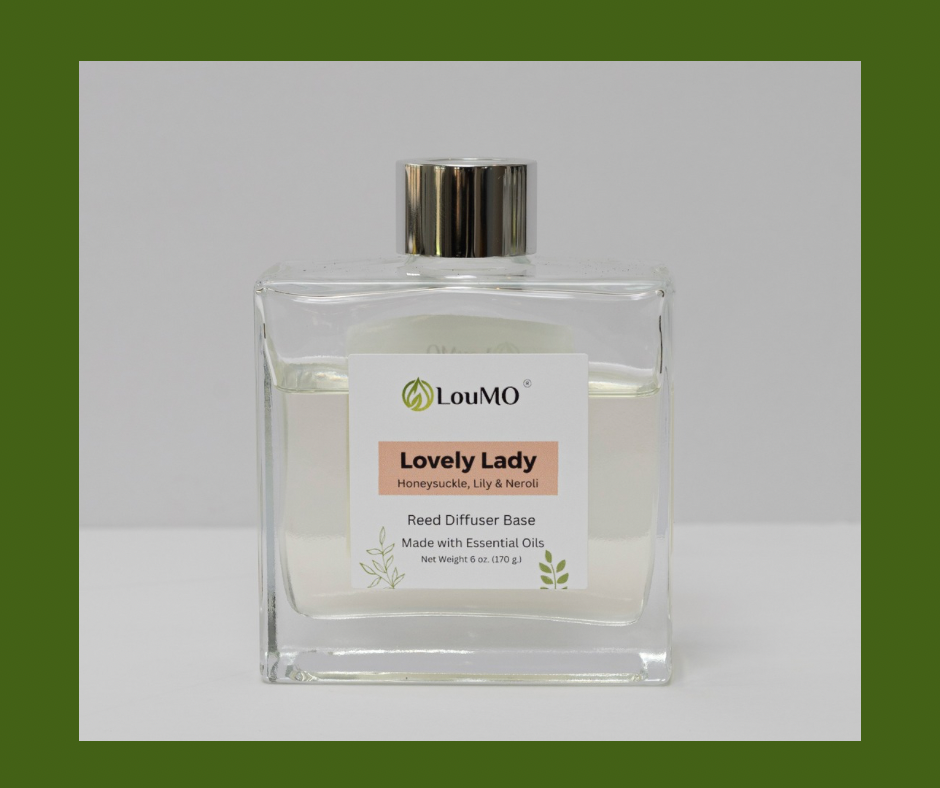Reed Diffuser - 4 oz. -Lovely Lady - Honeysuckle, Lily & Neroli