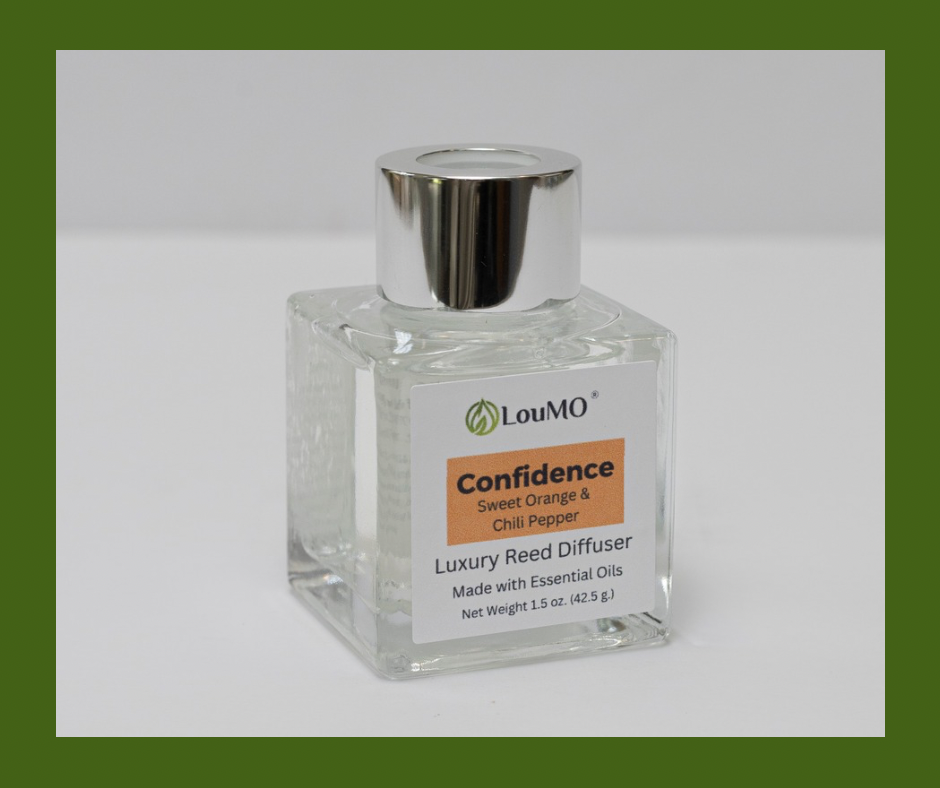 Mini Reed Diffuser - 1.5 oz. - Confidence - Sweet Orange & Chili Pepper
