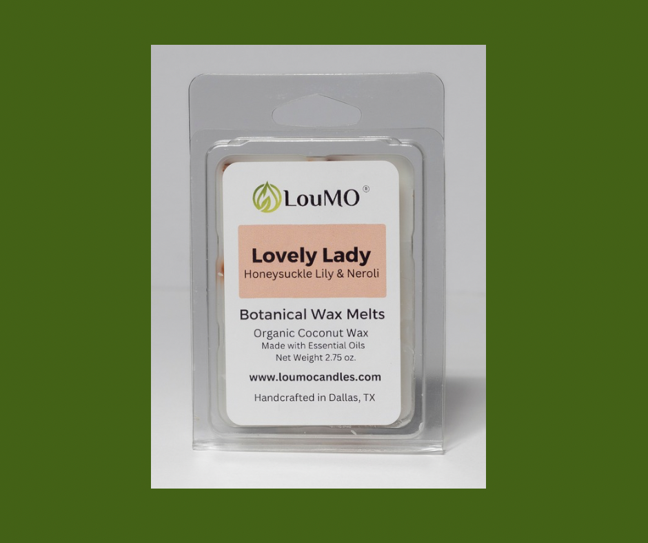 Botanical Wax Melt - Lovely Lady - Honeysuckle, Lily & Neroli