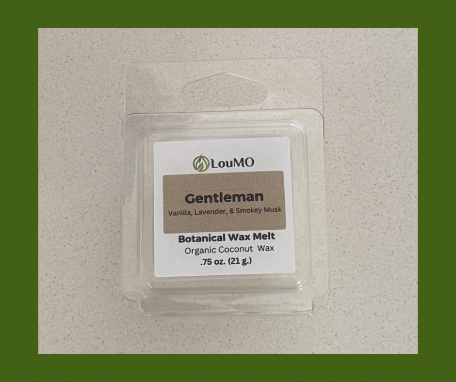 Mini Wax Melt - Gentleman - Vanilla, Lavender & Smokey Musk