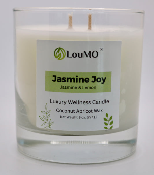 Candle - 8 oz. - Jasmine Joy - Jasmine & Lemon