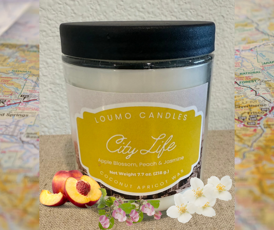 *Destination Collection* - City Life - Apple Blossom, Peach & Jasmine
