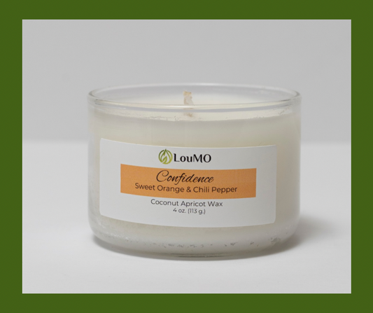 Mini Candle - 4oz. - Confidence -Sweet Orange & Chili Pepper