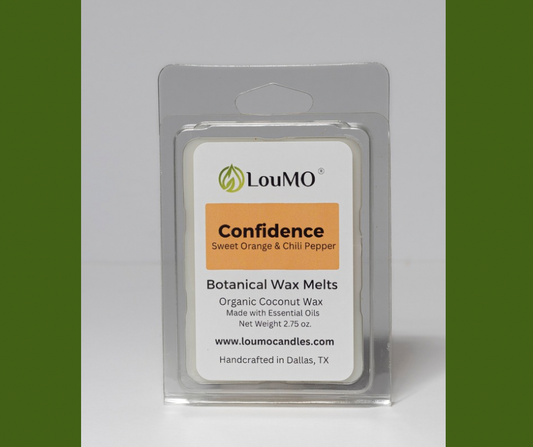 Botanical Wax Melt - Confidence - Sweet Orange & Chili Pepper