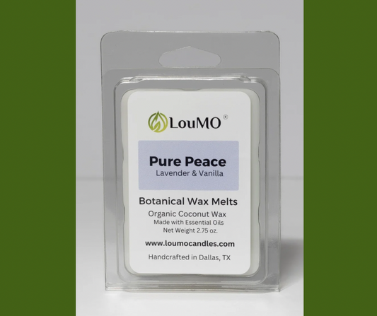 Botanical Wax Melt - Pure Peace - Lavender & Vanilla