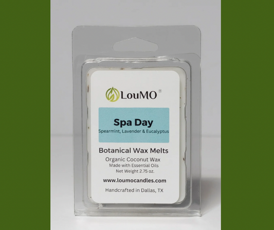 Botanical Wax Melt - Spa Day - Spearmint, Lavender & Eucalyptus
