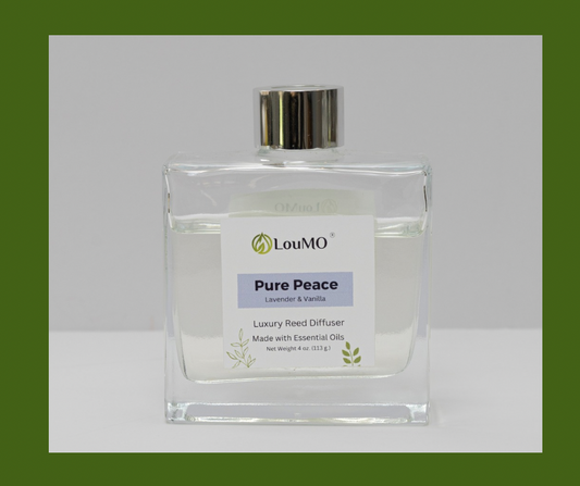 Reed Diffuser - 4 oz. - Pure Peace - Lavender & Vanilla