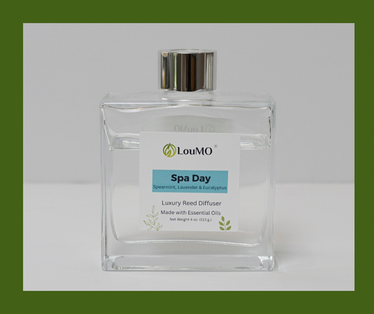 Reed Diffuser - 4 oz. - Spa Day - Spearmint, Lavender & Eucalyptus