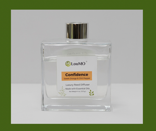 Reed Diffuser - 4 oz. - Confidence - Sweet Orange & Chili Pepper