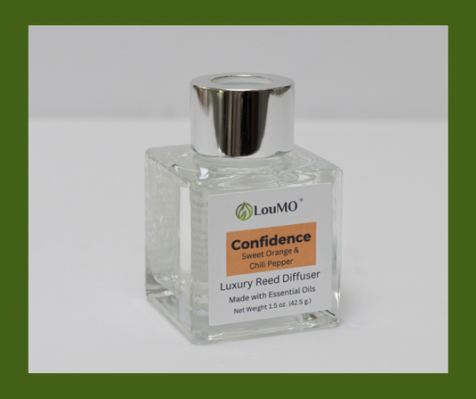 Mini Reed Diffuser - 1.5 oz. - Confidence - Sweet Orange & Chili Pepper