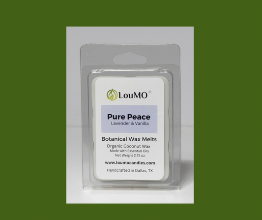 Botanical Wax Melt - Pure Peace - Lavender & Vanilla