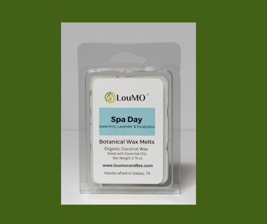 Botanical Wax Melt - Spa Day - Spearmint, Lavender & Eucalyptus